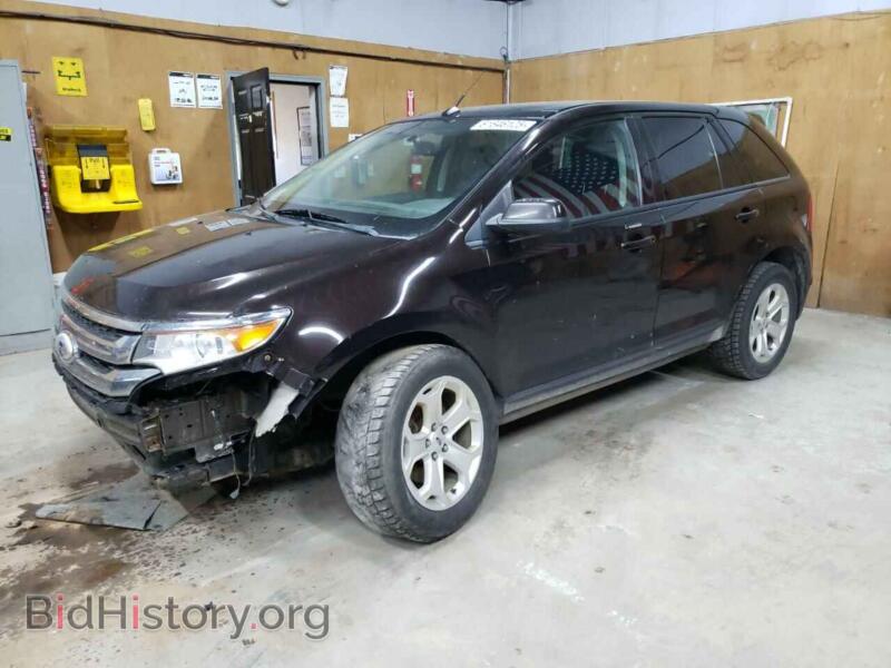 2014 Ford EDGE SEL (VIN 2FMDK3JC1EBA12651) — photo 1 of 13, Copart, damage: front end