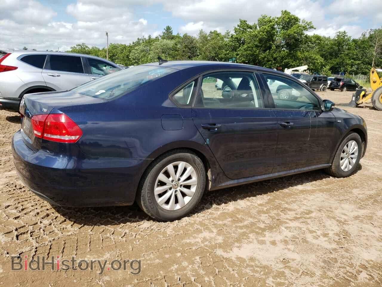 2014 VOLKSWAGEN PASSAT - VIN: 1VWAT7A38EC066344 - Фото 3