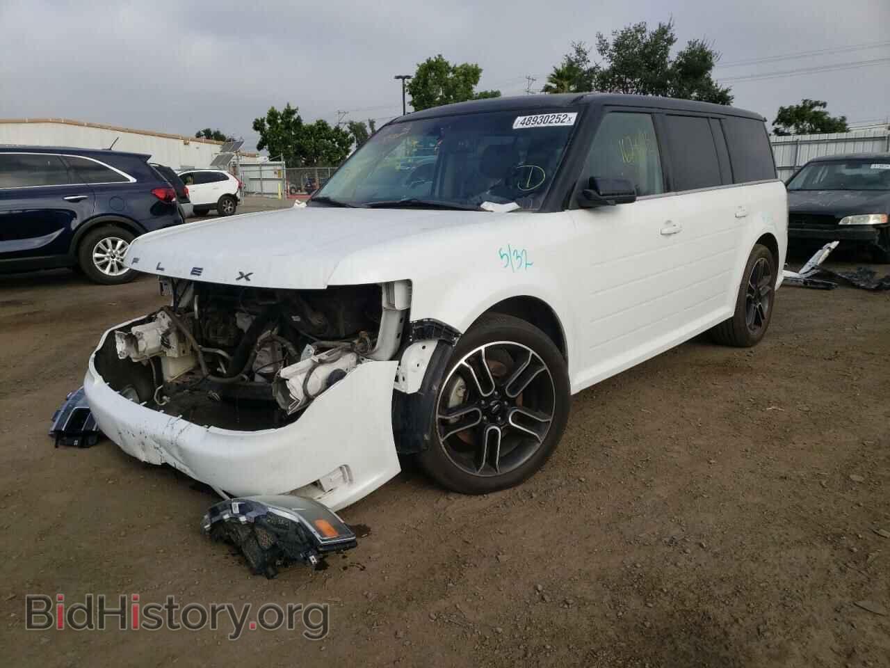 2014 FORD FLEX - VIN: 2FMGK5C88EBD43986 - Фото 2