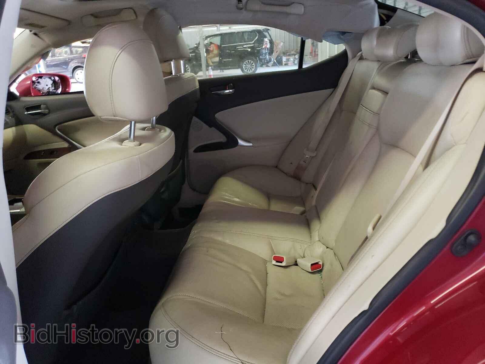 2010 LEXUS IS - VIN: JTHBF5C20A2099277 - Photo 6