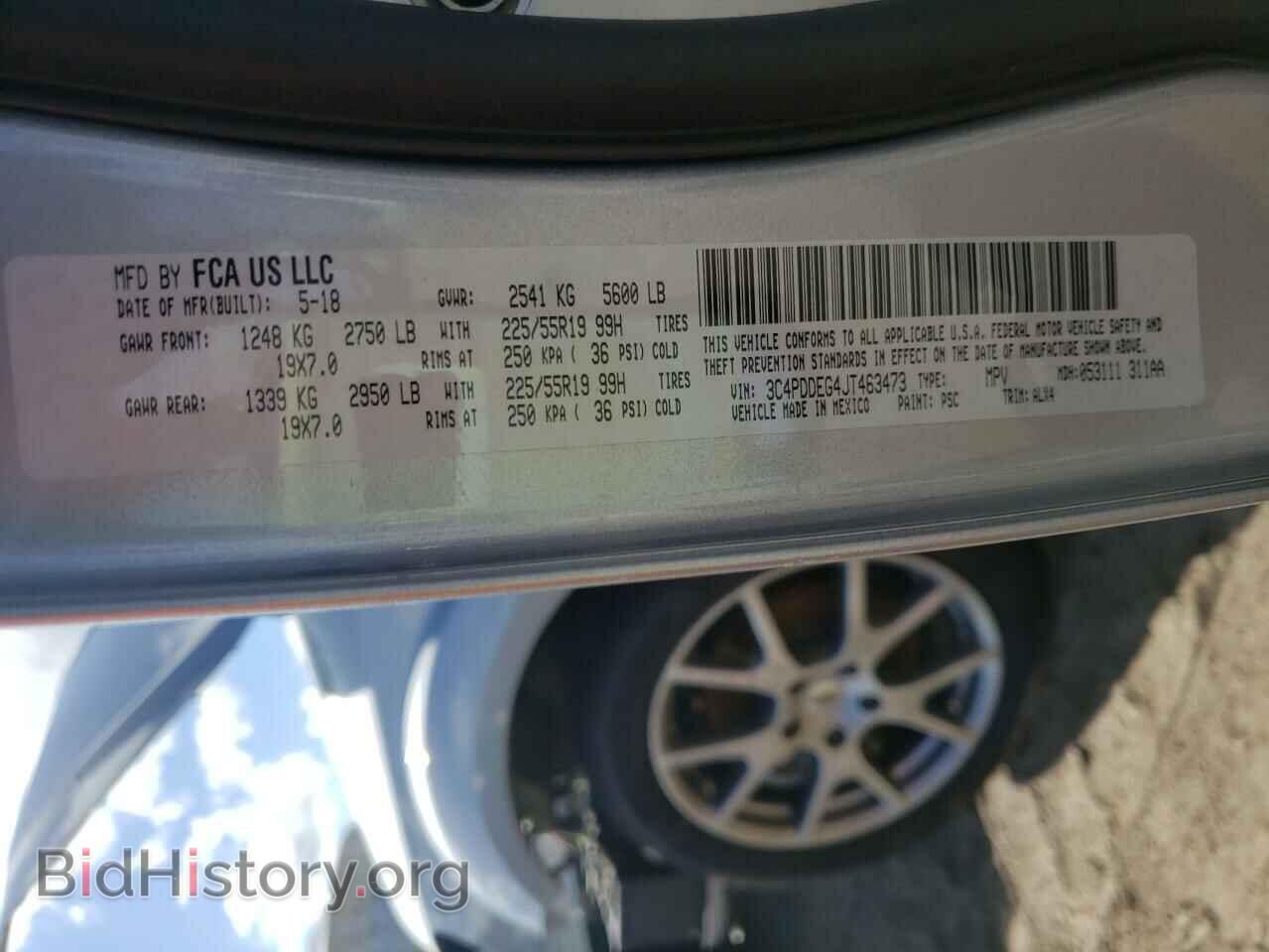 2018 DODGE JOURNEY - VIN: 3C4PDDEG4JT463473 - Photo 10