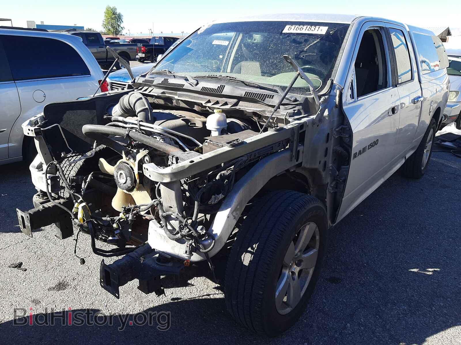 2012 DODGE RAM 1500 - VIN: 1C6RD6GT7CS170306 - Фото 2