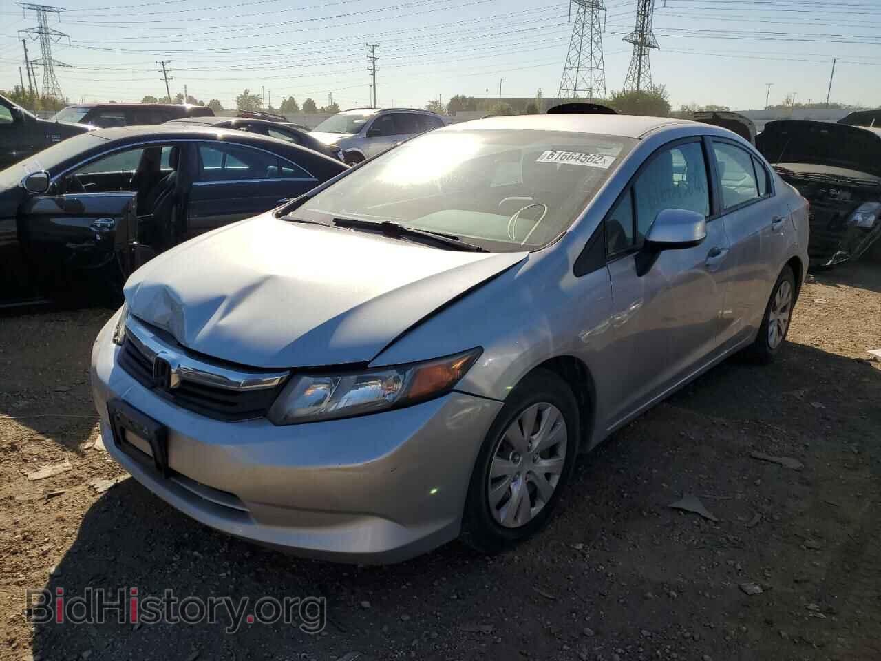 2012 HONDA CIVIC - VIN: 19XFB2F5XCE007861 - Фото 2