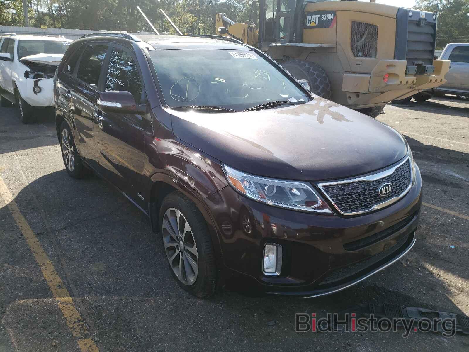 Photo 5XYKWDA71EG433922 - KIA SORENTO 2014