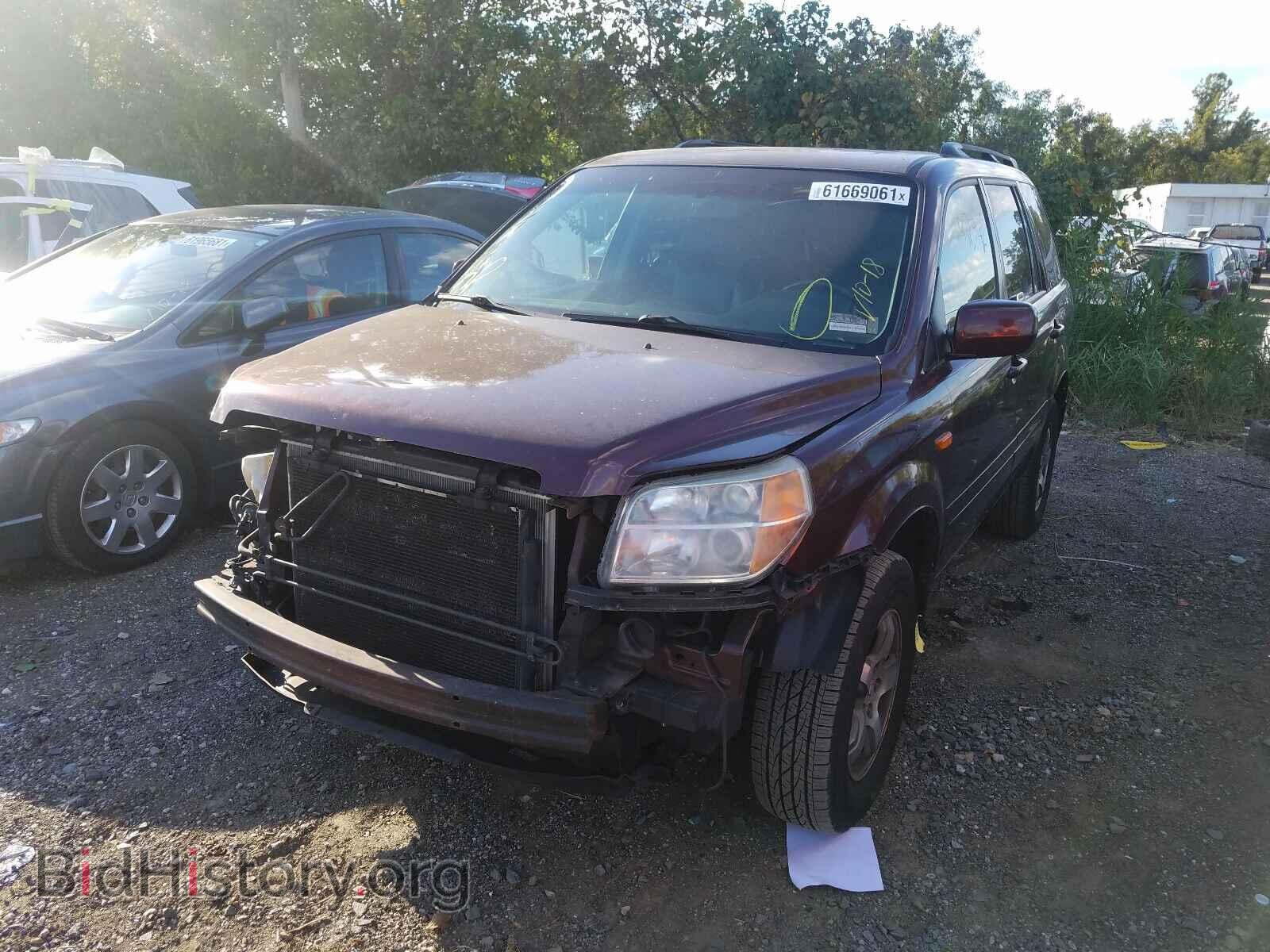 2008 HONDA PILOT - VIN: 5FNYF18528B013823 - Фото 2