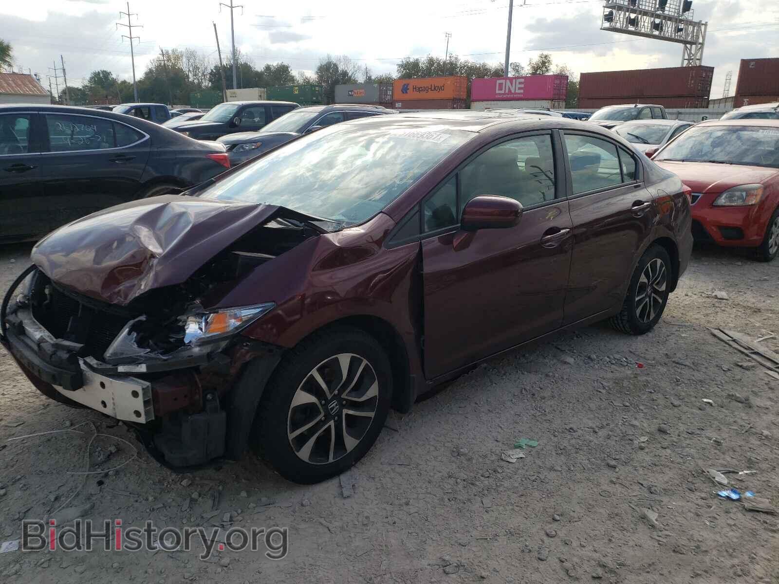 2015 HONDA CIVIC - VIN: 19XFB2F83FE052199 - Фото 2