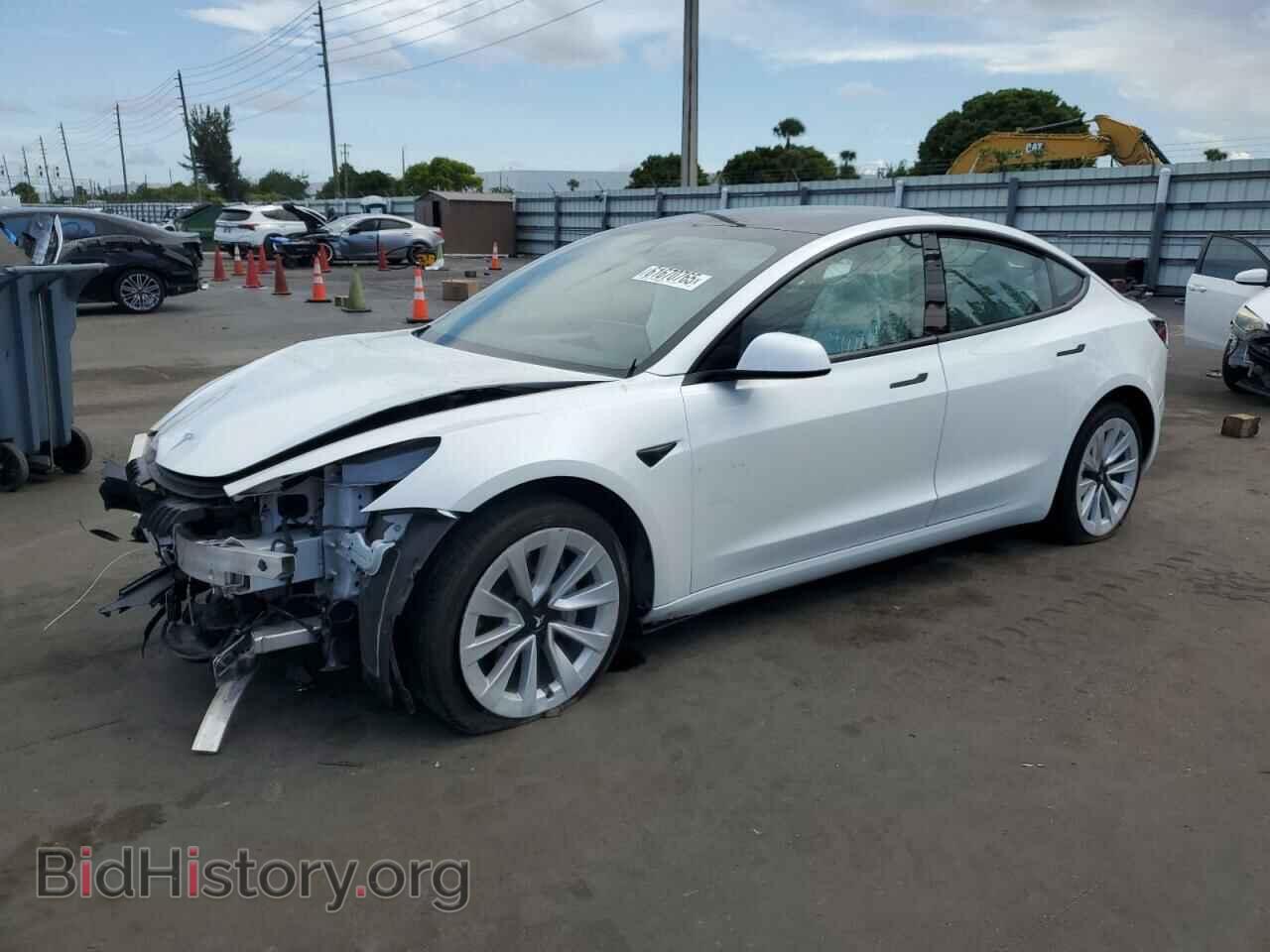Photo 5YJ3E1EA1MF032405 - TESLA MODEL 3 2021