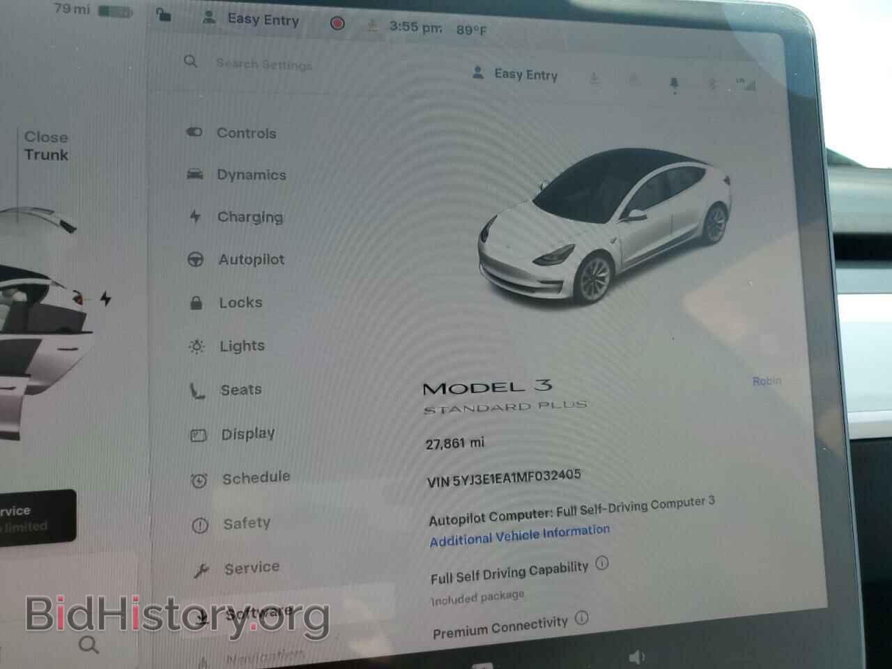2021 TESLA MODEL 3 - VIN: 5YJ3E1EA1MF032405 - Photo 9
