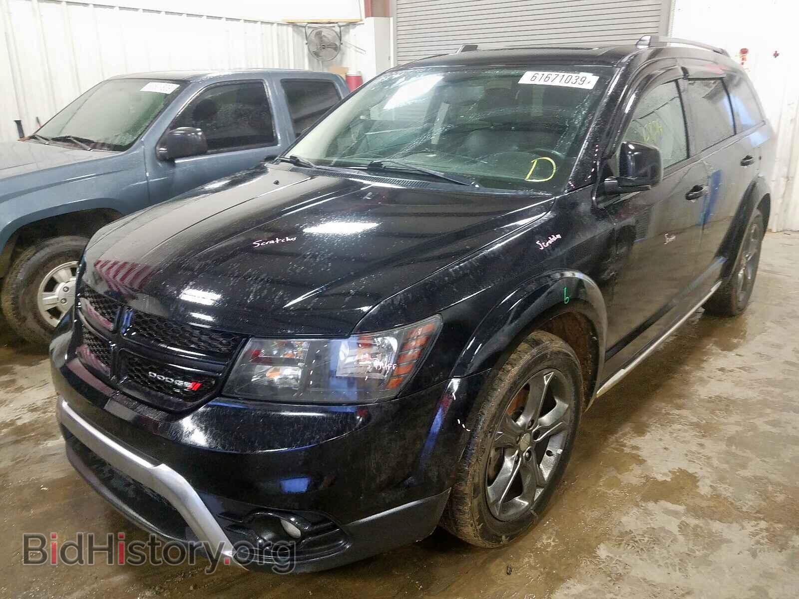 2015 DODGE JOURNEY - VIN: 3C4PDCGB3FT688504 - Фото 2