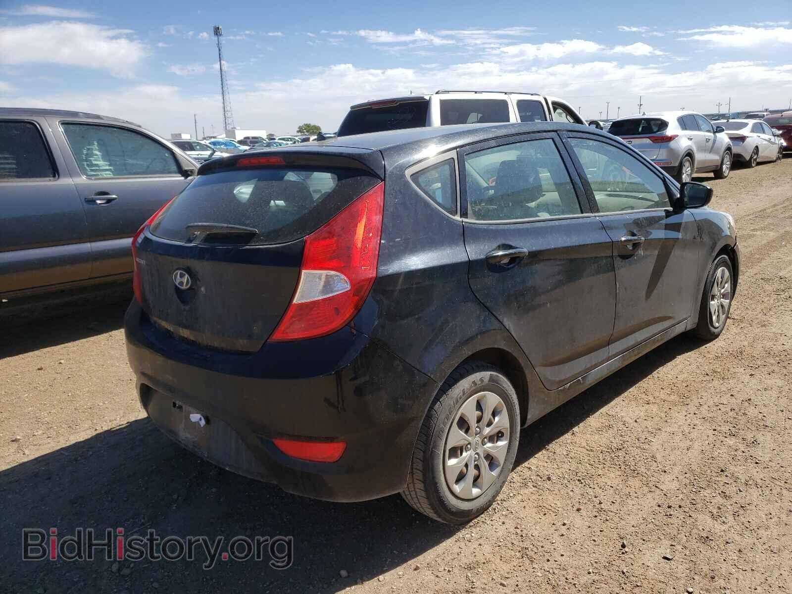 2017 HYUNDAI ACCENT - VIN: KMHCT5AE4HU355541 - Фото 4