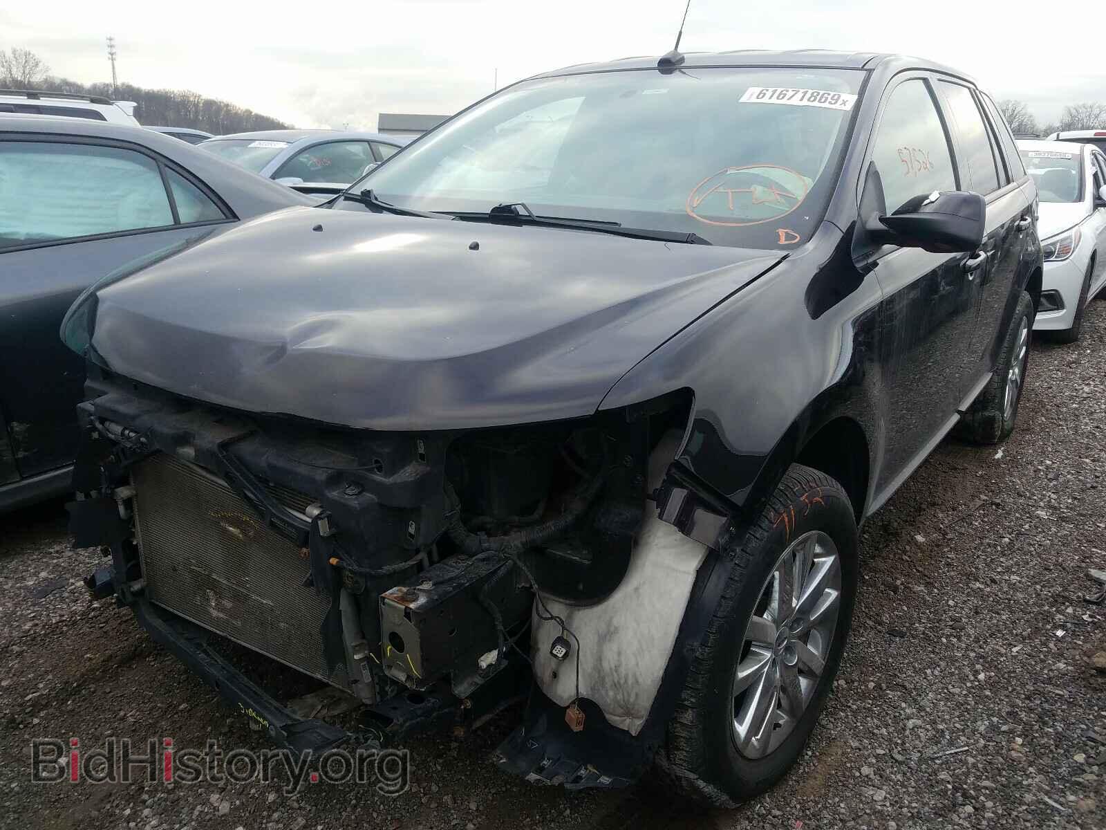 2014 FORD EDGE - VIN: 2FMDK4JC4EBA45603 - Фото 2