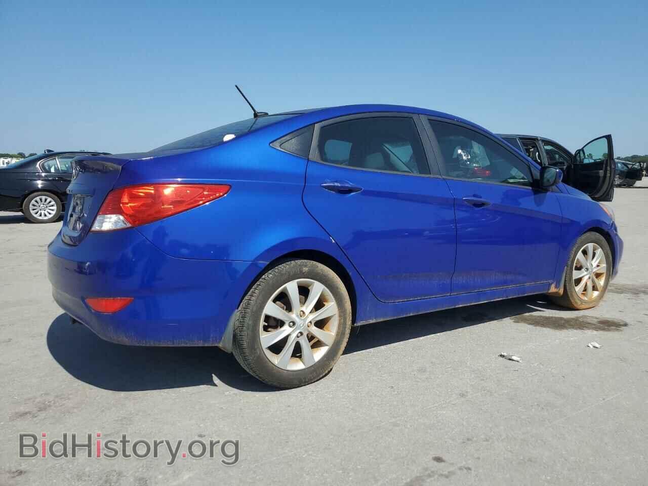2013 HYUNDAI ACCENT - VIN: KMHCU4AE8DU444000 - Фото 3