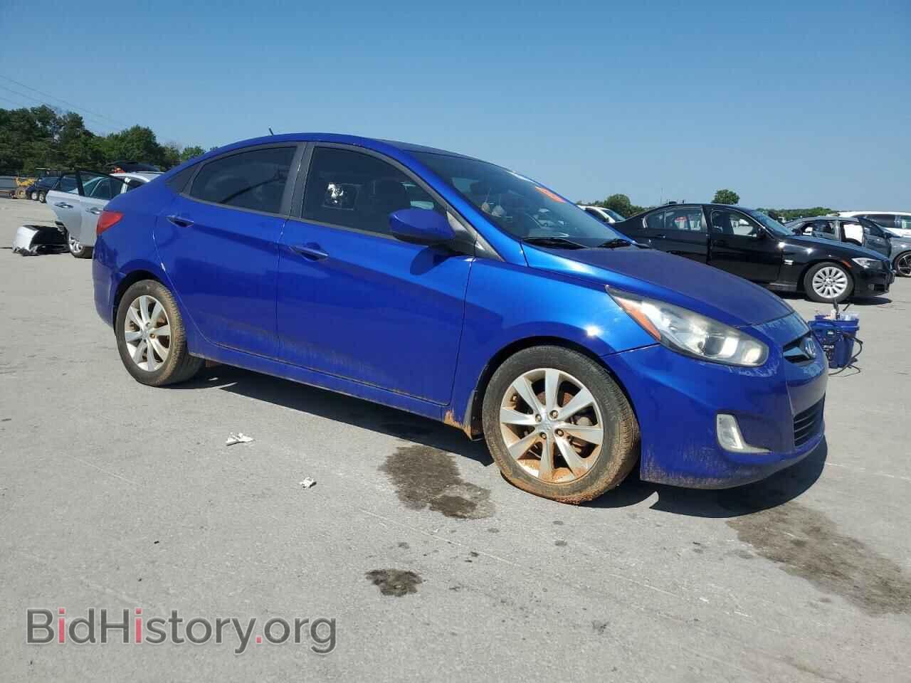 2013 HYUNDAI ACCENT - VIN: KMHCU4AE8DU444000 - Фото 4