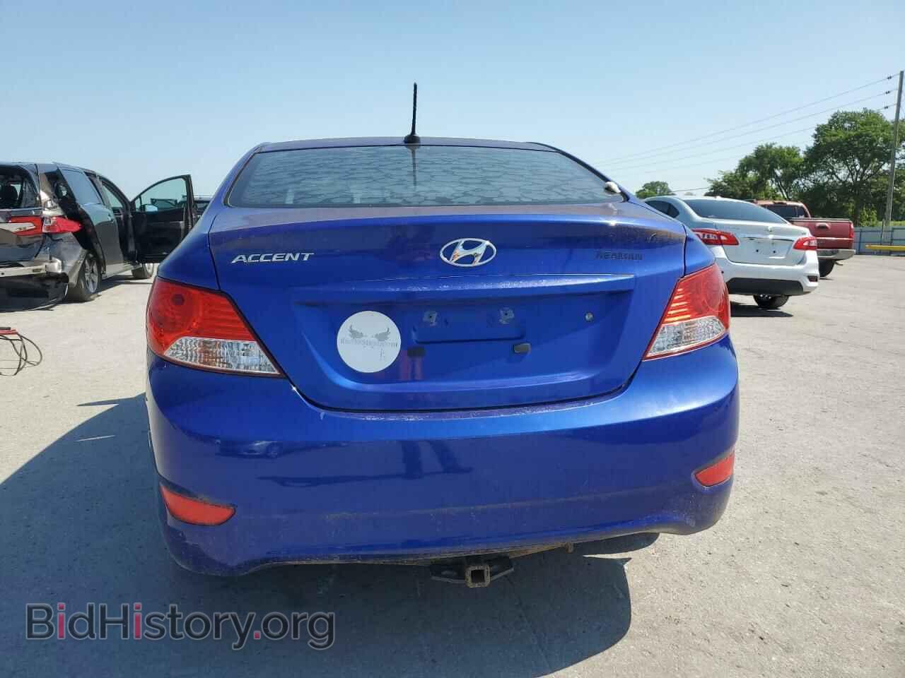 2013 HYUNDAI ACCENT - VIN: KMHCU4AE8DU444000 - Фото 6