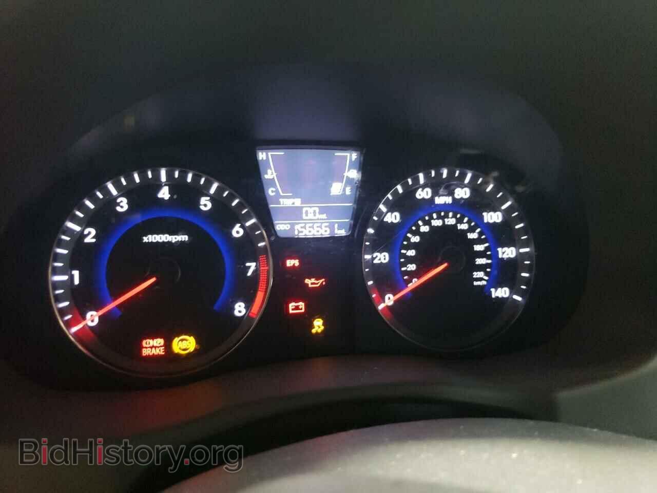 2013 HYUNDAI ACCENT - VIN: KMHCU4AE8DU444000 - Фото 9
