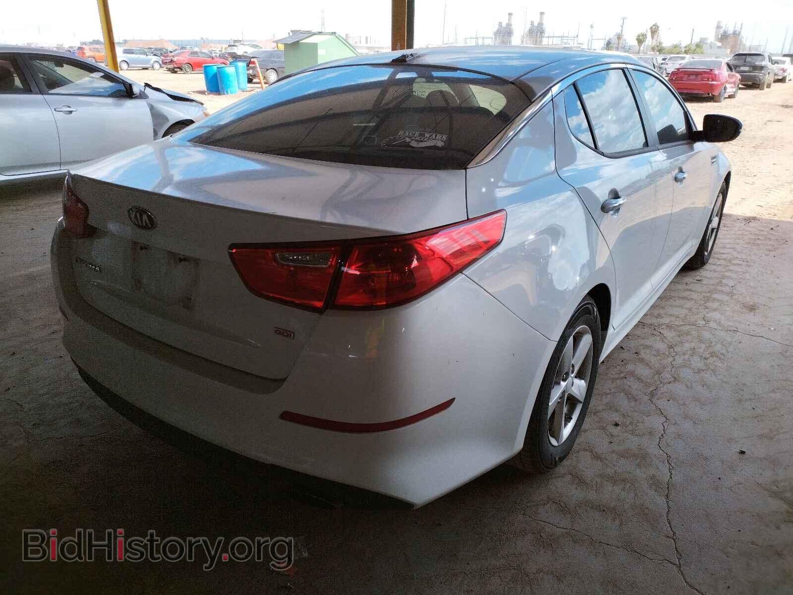 2015 KIA OPTIMA - VIN: 5XXGM4A72FG473413 - Фото 4
