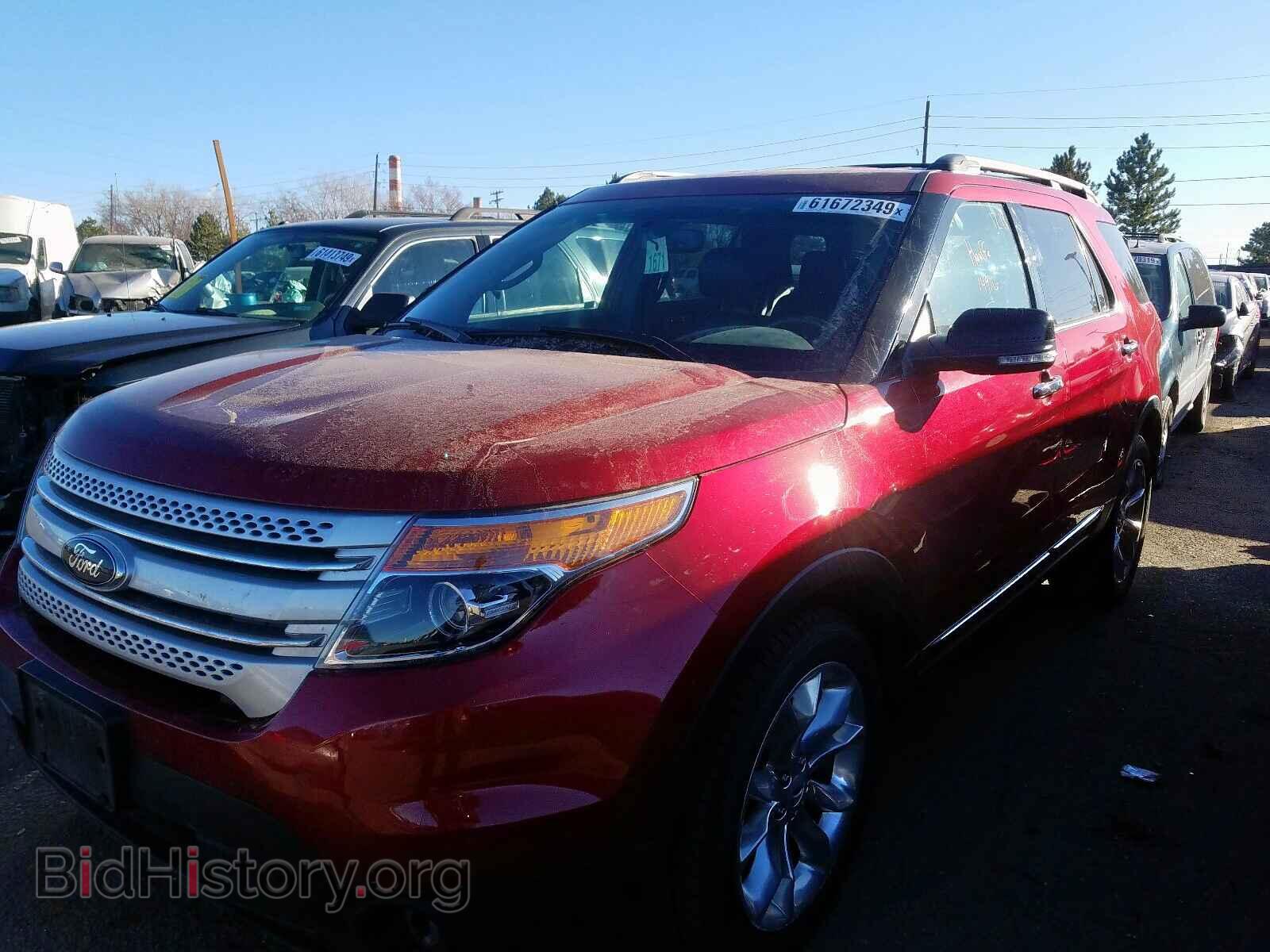 2014 FORD EXPLORER - VIN: 1FM5K8D85EGB00796 - Фото 2