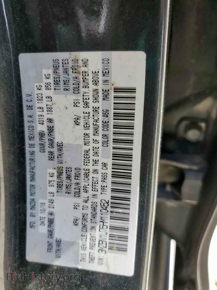 2017 MAZDA 3 - VIN: 3MZBN1U76HM110452 - Фото 12
