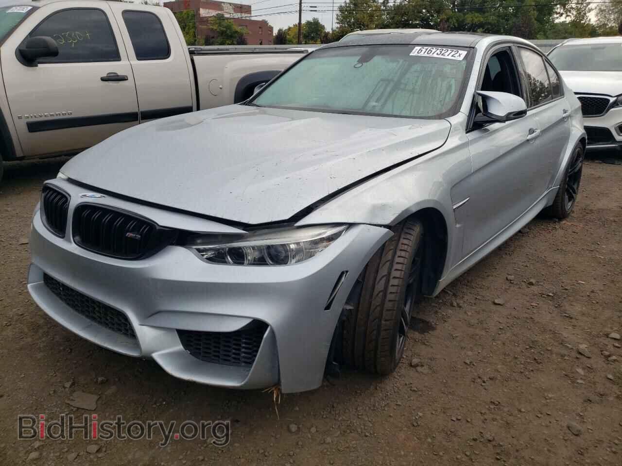 2015 BMW M3 - VIN: WBS3C9C51FP805143 - Фото 2
