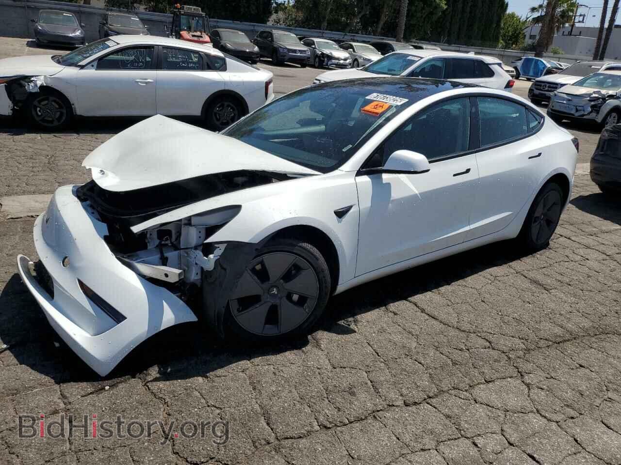 Фотография 5YJ3E1EB2NF294167 - TESLA MODEL 3 2022