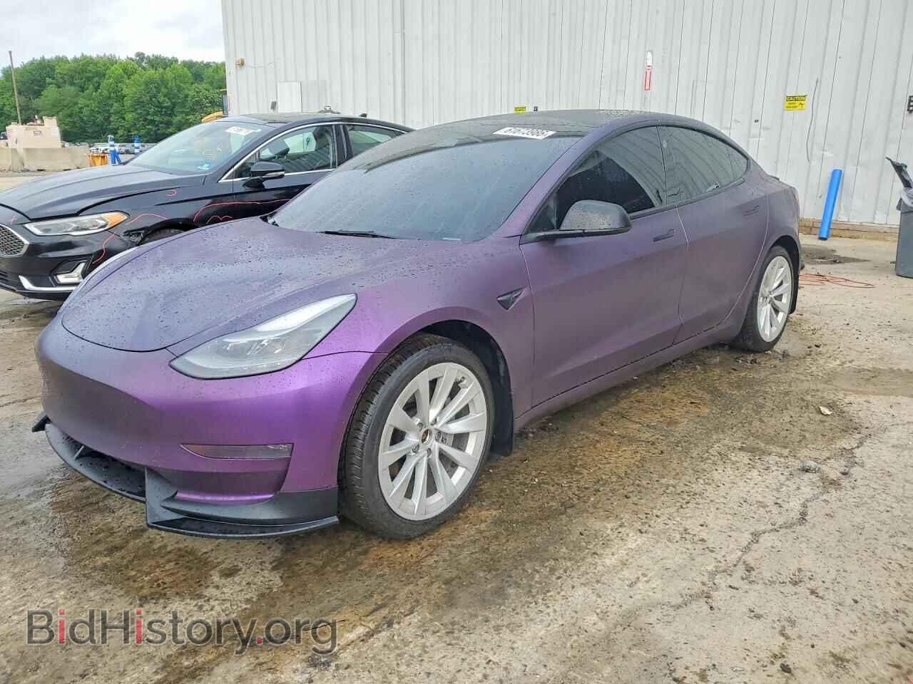 Photo 5YJ3E1EB5MF094799 - TESLA MODEL 3 2021