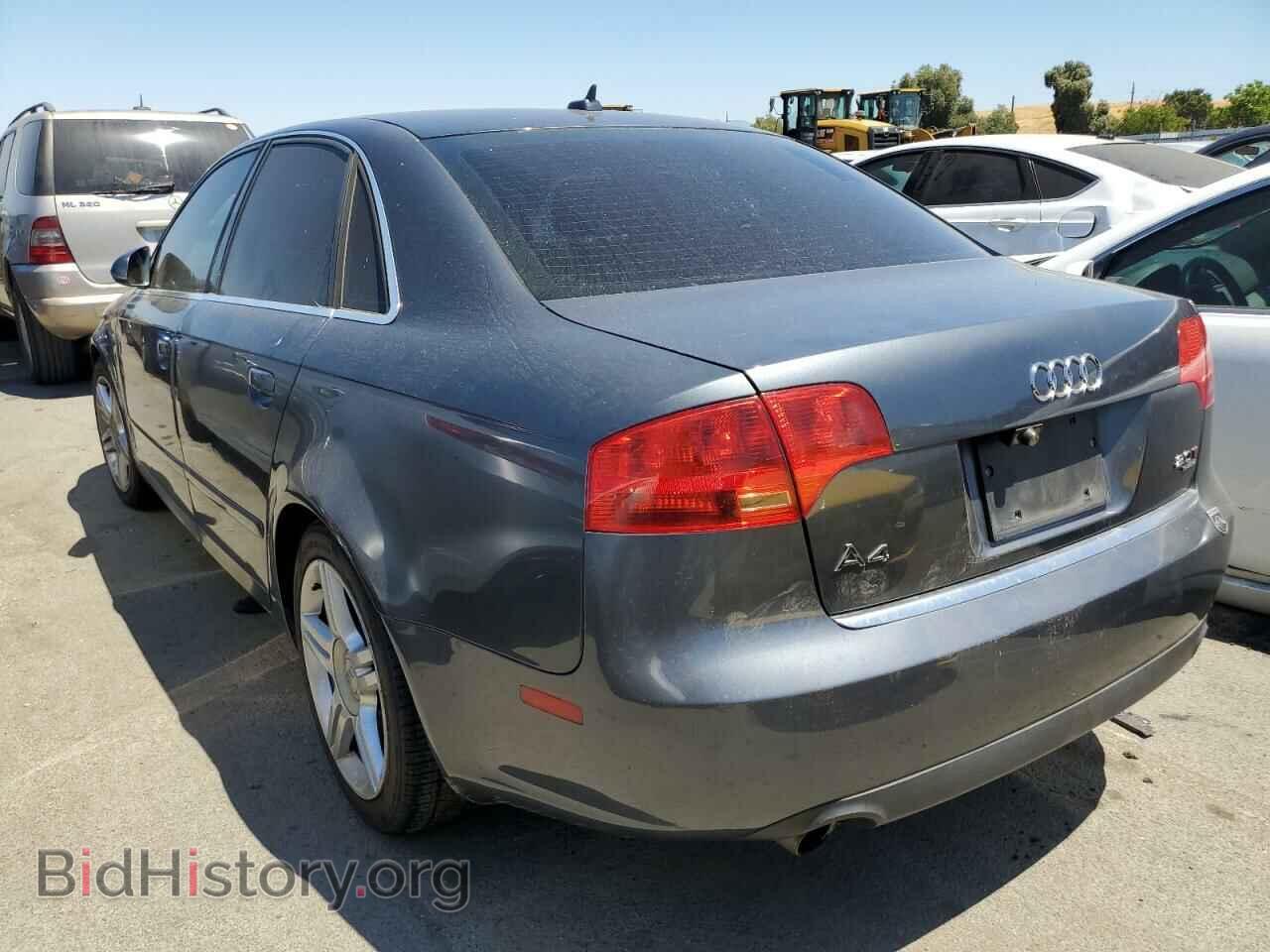 2007 AUDI A4 - VIN: WAUDF78EX7A014482 - Фото 2