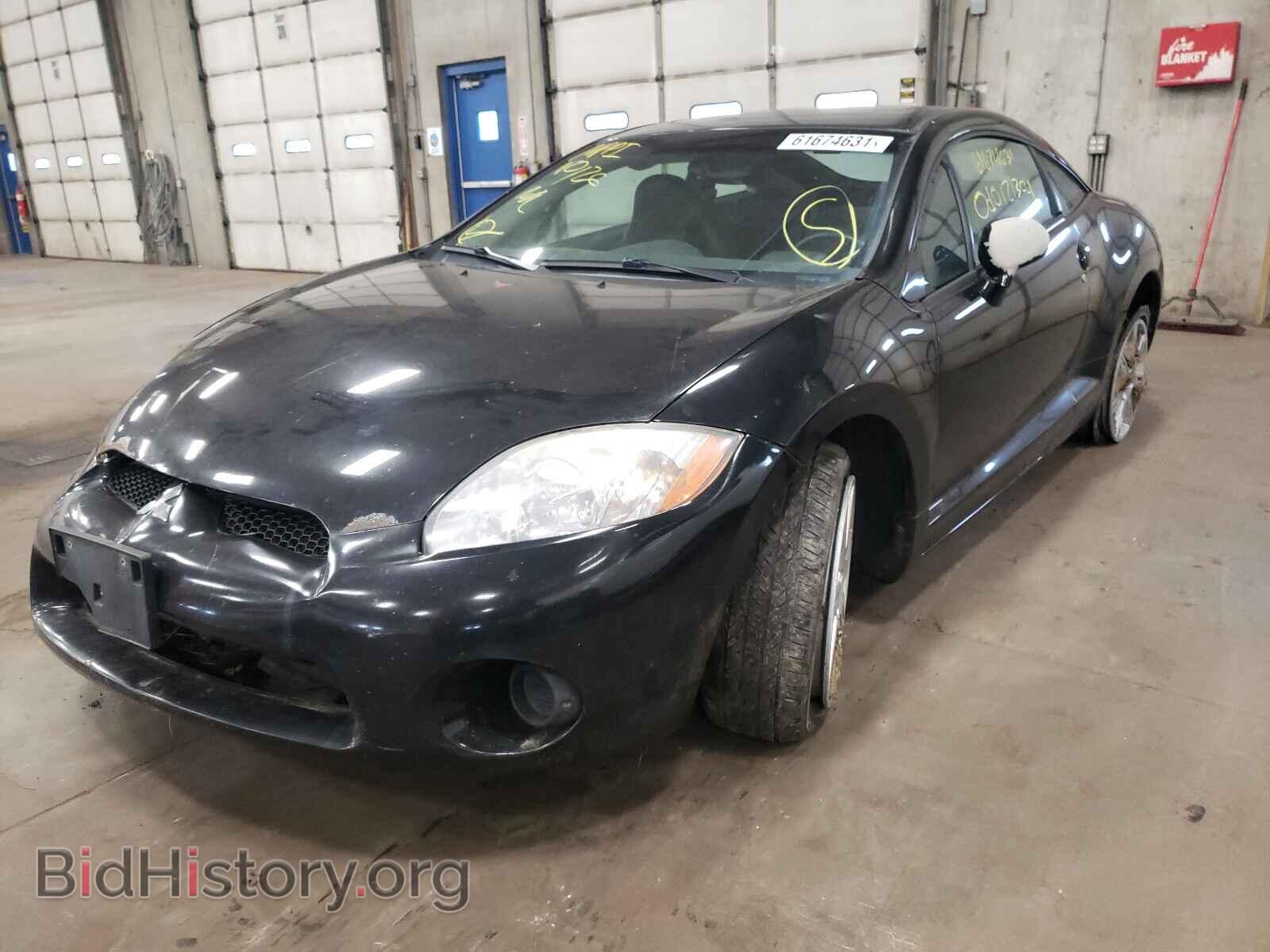 2007 MITSUBISHI ECLIPSE - VIN: 4A3AK64F87E070677 - Photo 2