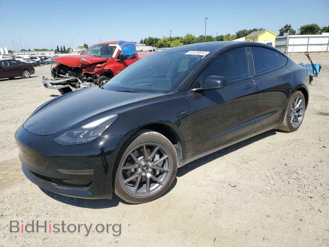 Photo 5YJ3E1EA1NF320085 - TESLA MODEL 3 2022
