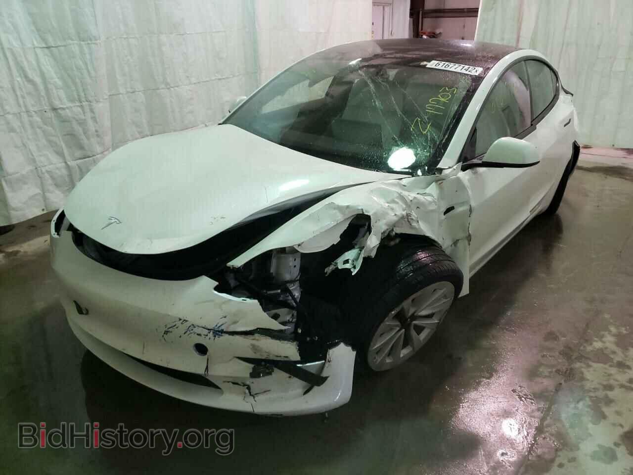 2021 TESLA MODEL 3 - VIN: 5YJ3E1EAXMF989776 - Photo 2