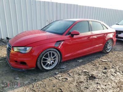 2015 Audi A3 A3 Premium, red — VIN WAUBFGFF6F1129582, Copart