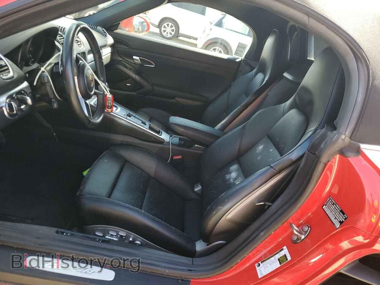2017 PORSCHE BOXSTER - VIN: WP0CA2A81HS220418 - Фото 5