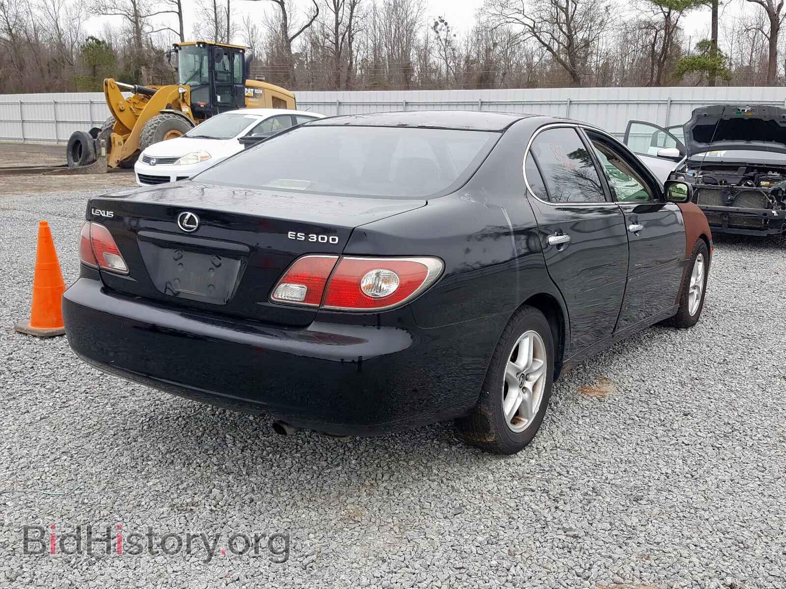 2003 LEXUS ES300 - VIN: JTHBF30G430109683 - Фото 4