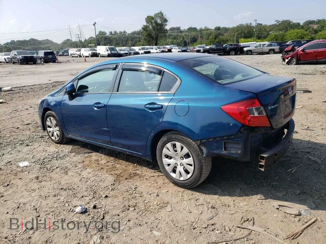 2012 HONDA CIVIC - VIN: 2HGFB2F59CH567649 - Фото 2