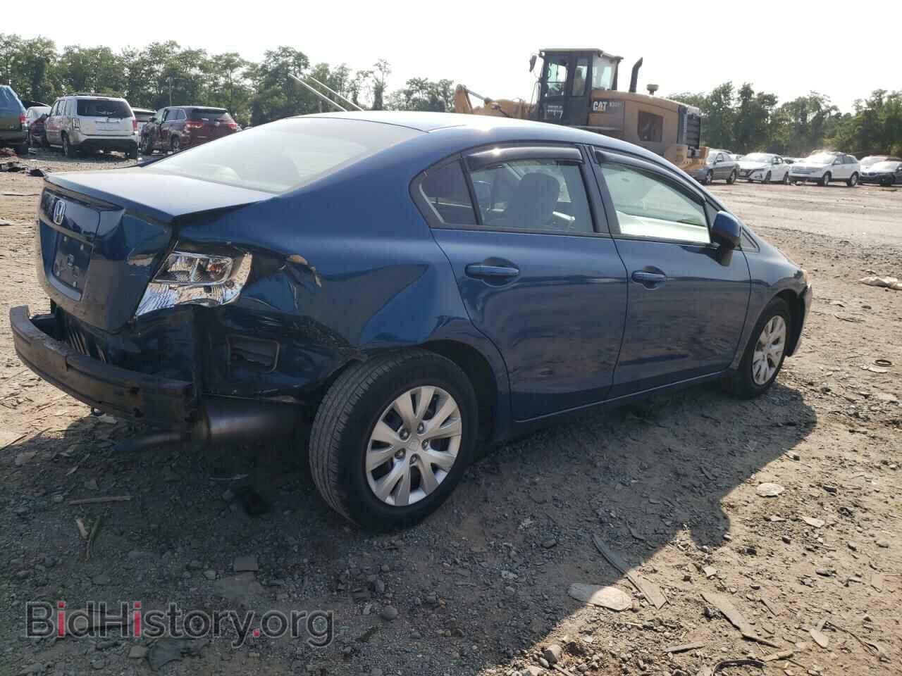 2012 HONDA CIVIC - VIN: 2HGFB2F59CH567649 - Фото 3