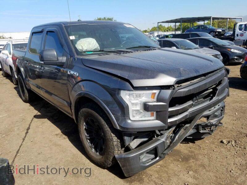 2015 Ford F150 F150 Super (VIN 1FTEW1EF7FFC42524) — фото 1 из 10, Copart, повреждение: передняя часть