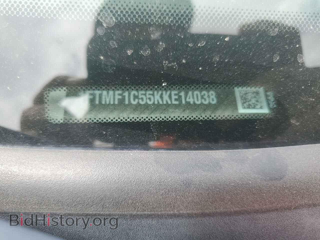 2019 FORD All Models - VIN: 1FTMF1C55KKE14038 - Фото 13