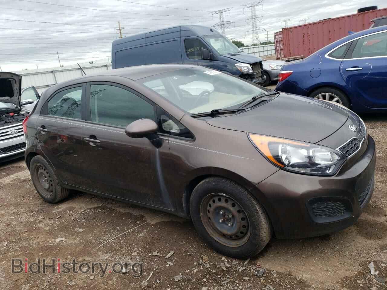 2013 KIA RIO - VIN: KNADN5A36D6203743 - Фото 4