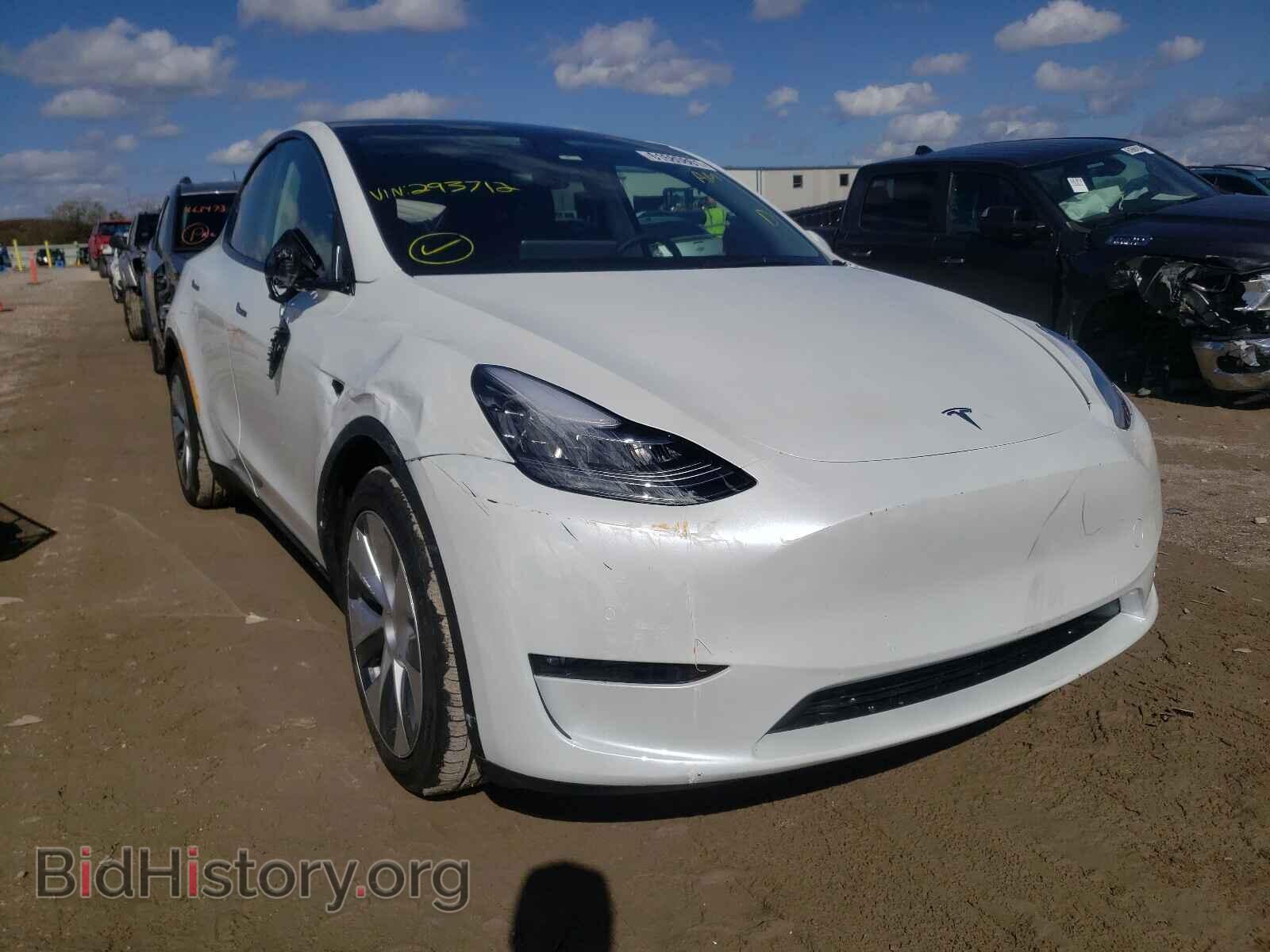 Фотография 5YJYGDEE8MF193712 - TESLA MODEL Y 2021