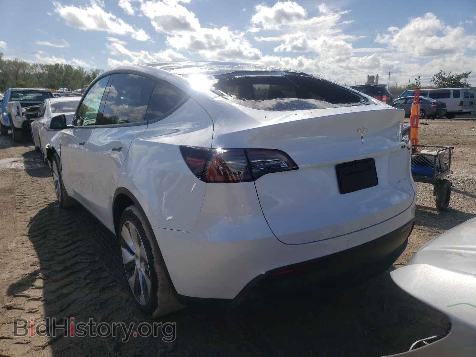 2021 TESLA MODEL Y - VIN: 5YJYGDEE8MF193712 - Фото 3