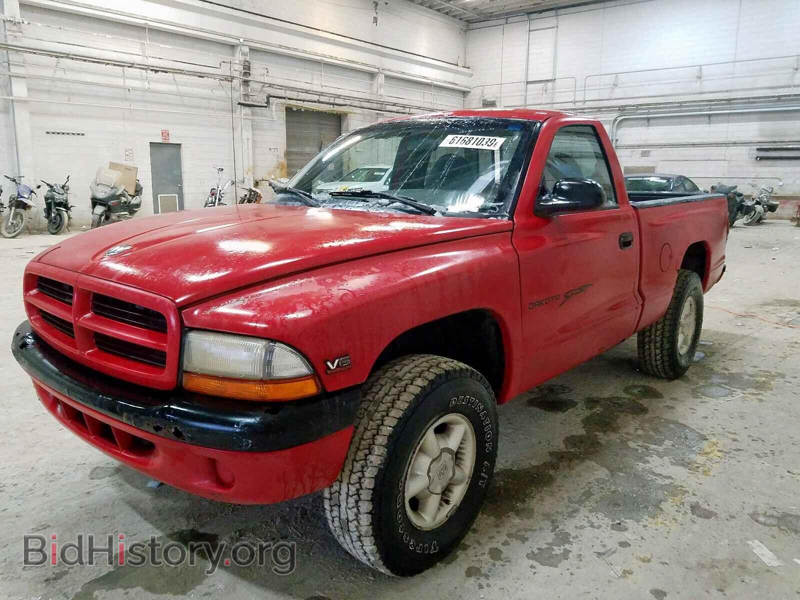 1997 DODGE DAKOTA - VIN: 1B7GG26X3VS126648 - Фото 2