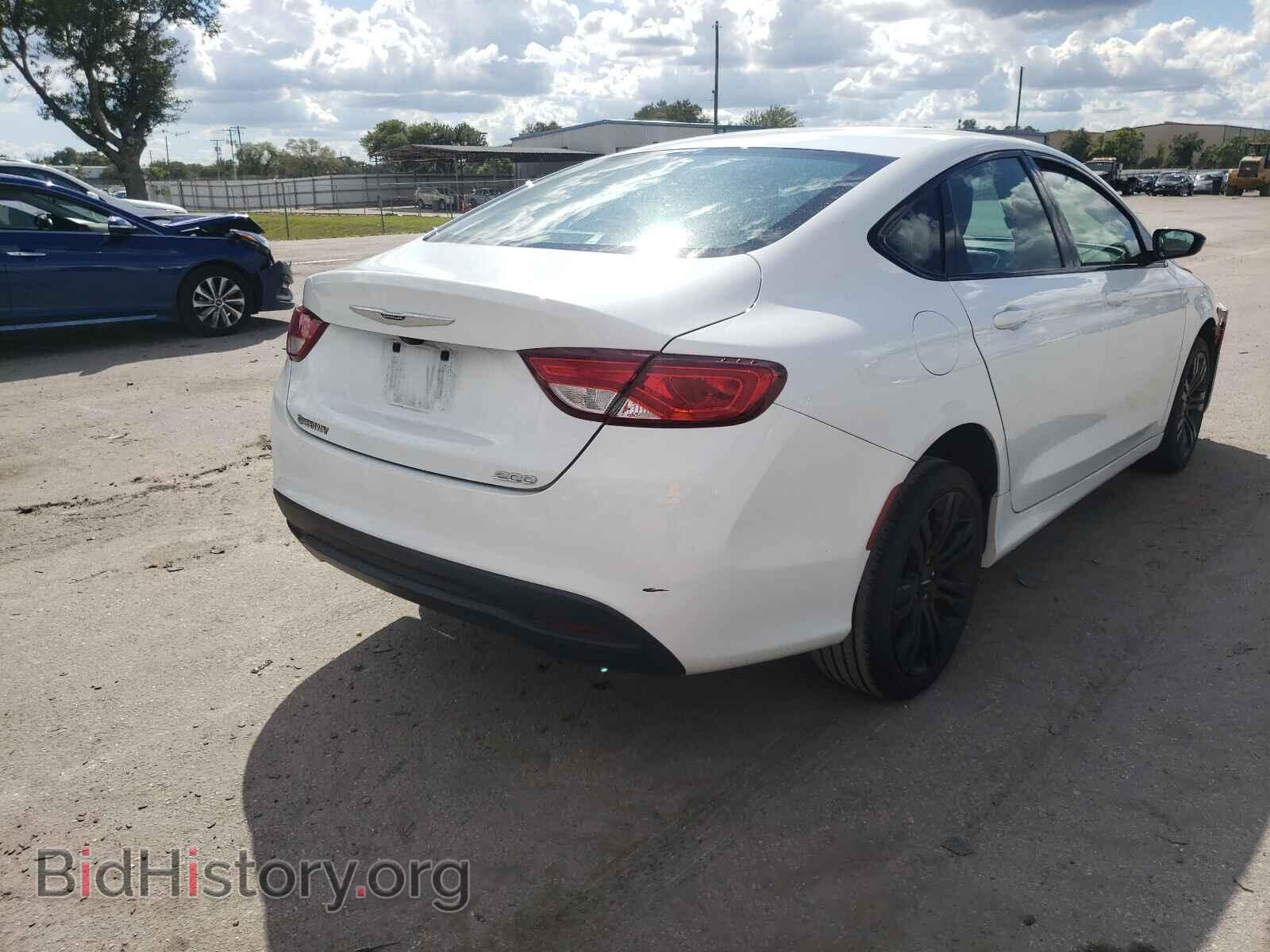 2017 CHRYSLER 200 - VIN: 1C3CCCFB2HN504681 - Фото 4