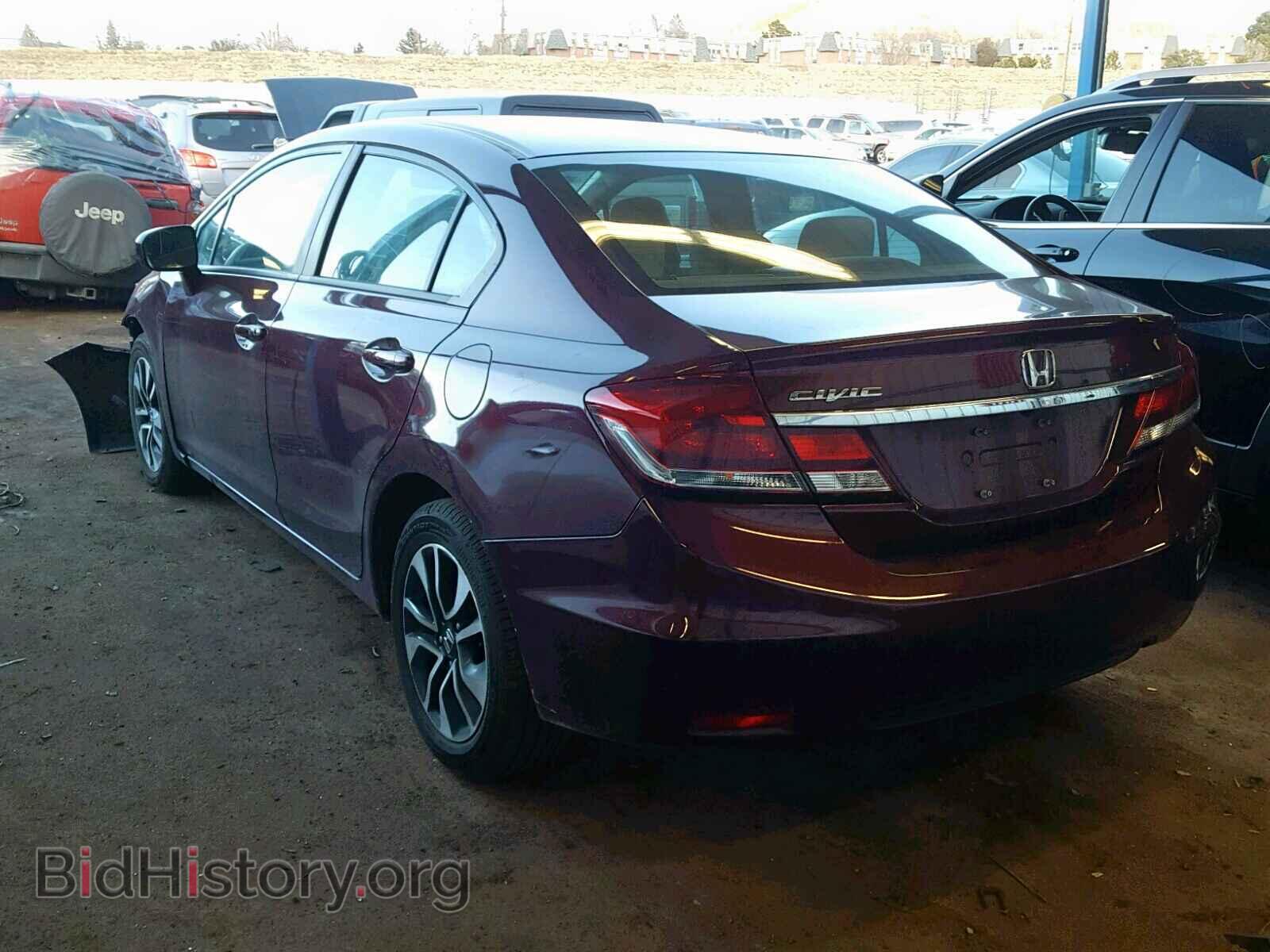 2014 HONDA CIVIC - VIN: 19XFB2F85EE070721 - Фото 3