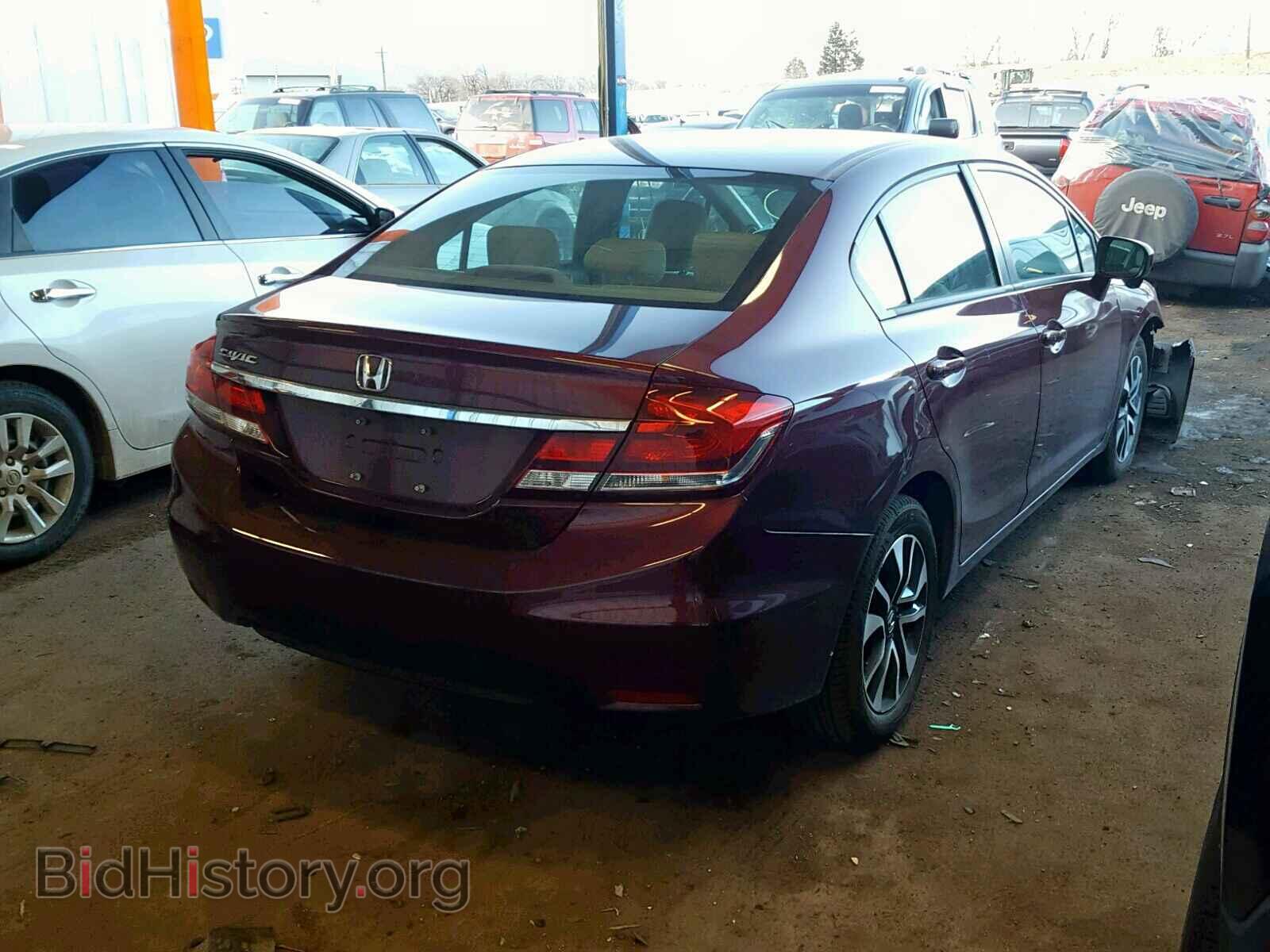 2014 HONDA CIVIC - VIN: 19XFB2F85EE070721 - Фото 4