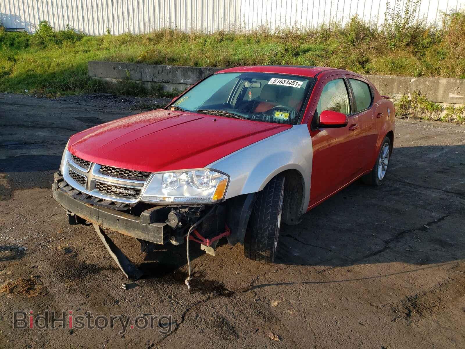 2011 DODGE AVENGER - VIN: 1B3BD1FG3BN510907 - Фото 2
