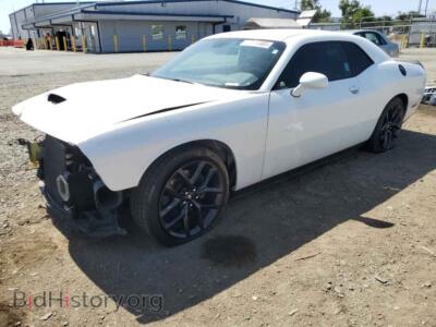 2019 Dodge CHALLENGER GT, white — VIN 2C3CDZJG3KH620300, Copart