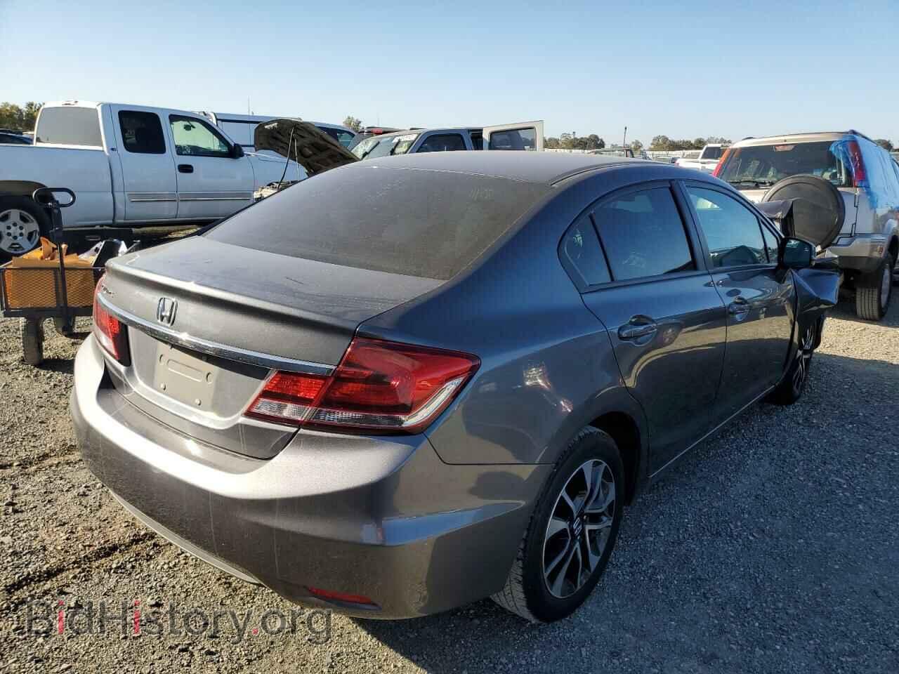 2013 HONDA CIVIC - VIN: 19XFB2F84DE225032 - Фото 4