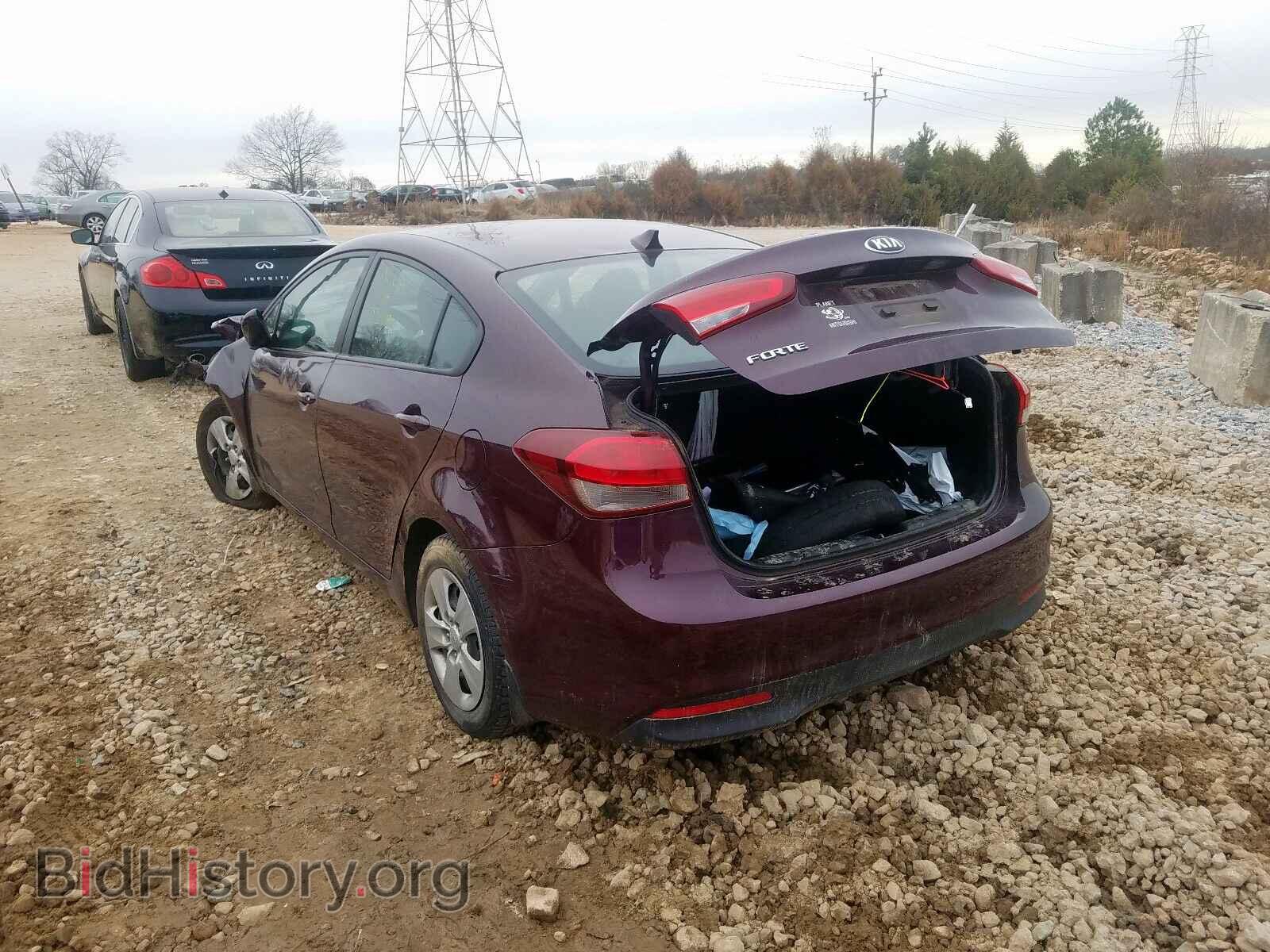 2017 KIA FORTE - VIN: 3KPFK4A76HE086182 - Фото 3