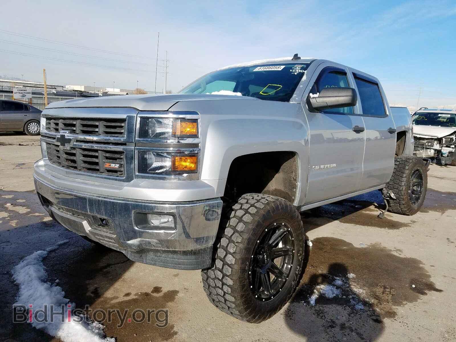 2014 CHEVROLET SILVERADO - VIN: 3GCUKREC4EG396813 - Фото 2