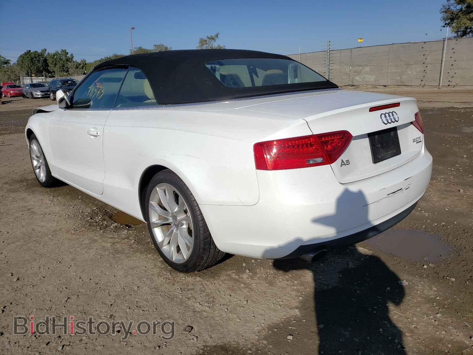 2013 AUDI A5 - VIN: WAUCFAFH6DN000542 - Фото 3