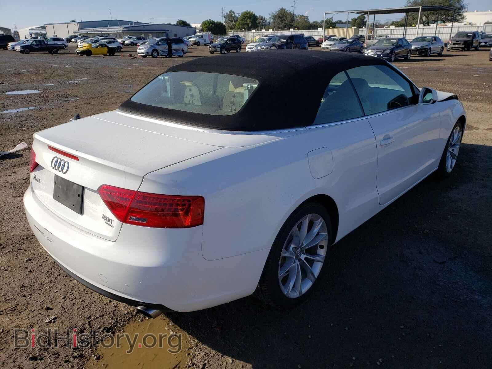 2013 AUDI A5 - VIN: WAUCFAFH6DN000542 - Фото 4